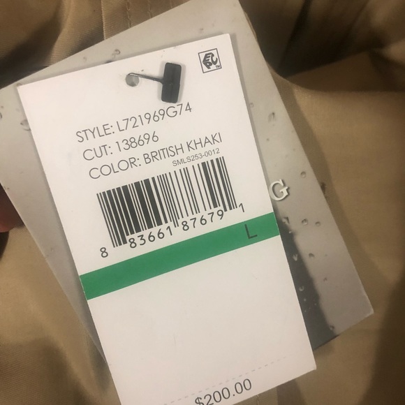 **SOLD** NWT London Fog Lined Trench Coat - Picture 8 of 8